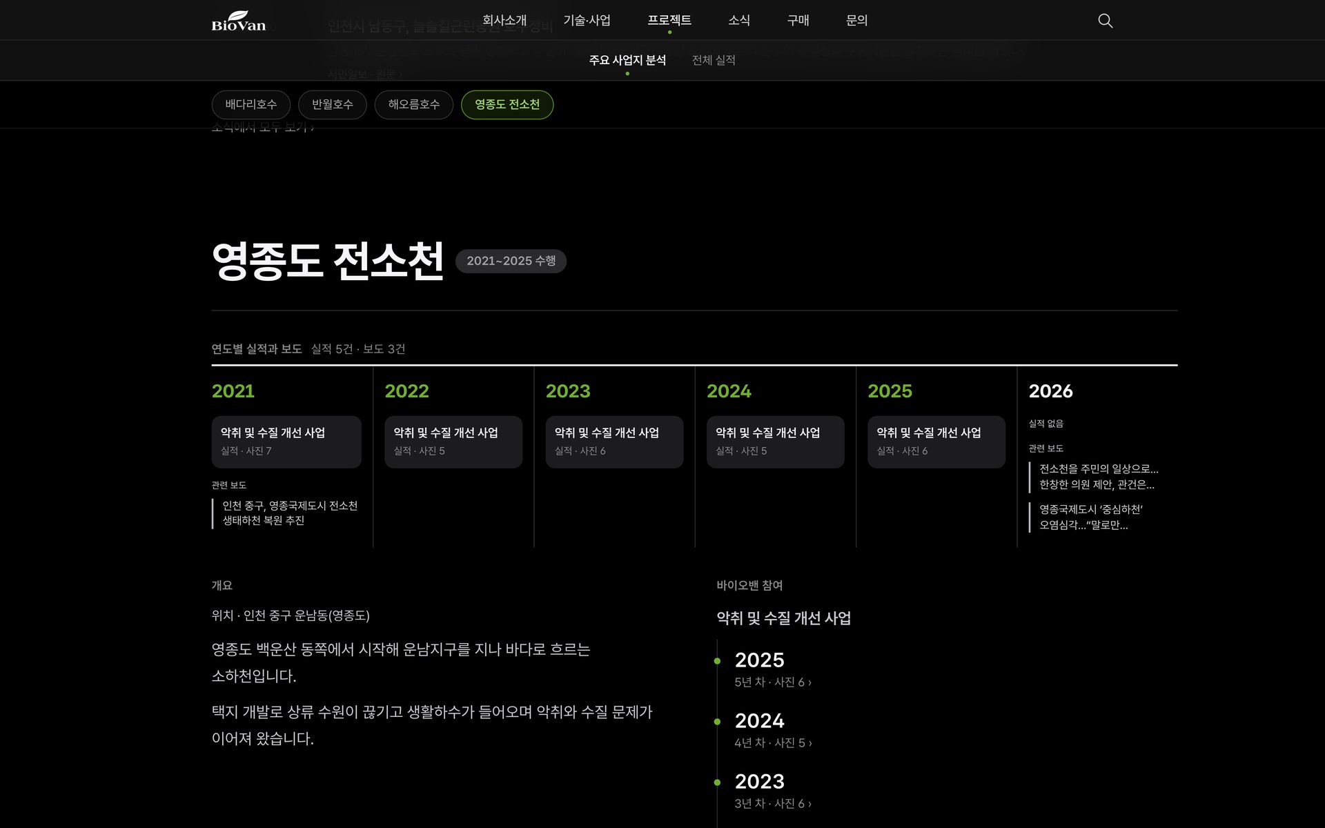 영종도 전소천
